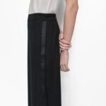 DKNY Women's Pull on Twill Wide Leg Pant - Image 4