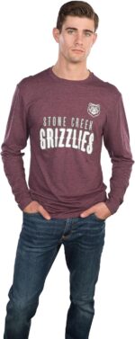Augusta Sportswear Mens Tri-Blend Long Sleeve Crew - Image 2