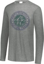 Augusta Sportswear Mens Tri-Blend Long Sleeve Crew - Image 5