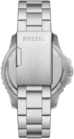 Fossil Men's Watch, Blue Quartz Stainless Steel Dive-Inpired Watch for Men - Image 3