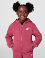 Nike Kids' Sportswear Club Fleece Full-Zip Hoodie and Joggers 2-Piece Outfit Set - Image 4