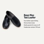 Amazon Essentials Boys Slip-On Moc Toe Loafers - Image 2