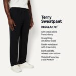 Amazon Essentials Men's Regular Fit French Terry Open Bottom Sweatpants - Image 4