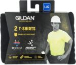Gildan Unisex Adult DryBlend Workwear T-Shirts with Pocket, 2-Pack - Image 6