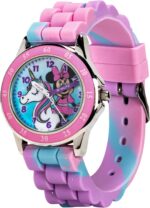 Minnie Mouse Time Teacher Watch for Girls - Analog Time Learning with Easy-to-Read Numbers and Comfortable Silicone Band - Image 5