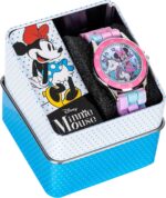 Minnie Mouse Time Teacher Watch for Girls - Analog Time Learning with Easy-to-Read Numbers and Comfortable Silicone Band - Image 8