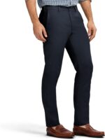 Izod Men's American Chino Flat Front Straight Fit Pant - Image 2