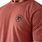 ARIAT Men's Banner Badge T-Shirt - Image 5