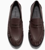 Coutgo Penny Loafers for Women Comfortable Slip on Shoes Collapsible Heel Closed Toe Dressy Casual Work Flats - Image 5