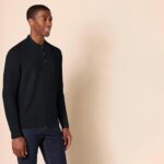 Amazon Essentials Men's Long-Sleeve Soft Touch Cotton Blend Henley Sweater - Image 3