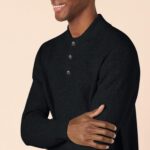 Amazon Essentials Men's Long-Sleeve Soft Touch Cotton Blend Henley Sweater - Image 4