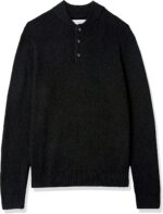 Amazon Essentials Men's Long-Sleeve Soft Touch Cotton Blend Henley Sweater - Image 6