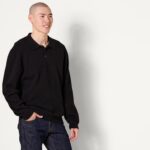 Amazon Essentials Men's Relaxed-Fit Knit Polo Sweater - Image 3