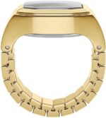 Fossil Women's Watch Ring, Quartz Stainless Steel Two-Hand Ring Watch for Women - Image 4