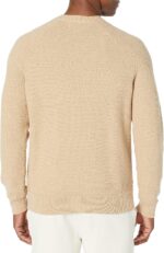 Amazon Essentials Men's Oversized Crewneck Sweater, Textured, Loose Fit - Image 3