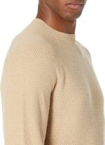 Amazon Essentials Men's Oversized Crewneck Sweater, Textured, Loose Fit - Image 4
