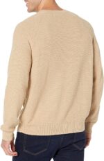 Amazon Essentials Men's Oversized Crewneck Sweater, Textured, Loose Fit - Image 6