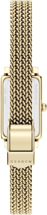 Skagen Hagen Lille Rectangular Stainless Steel Watch for Women - Image 2