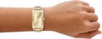 Skagen Hagen Lille Rectangular Stainless Steel Watch for Women - Image 5