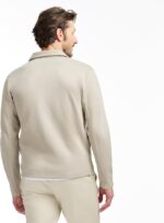 SAKS Fifth Avenue Men's Pique Premium Knit Full Zip Sweater - Image 3