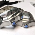 AE-1200WH Watch Steel Case Mod Kit, Matte Silver | AE1200 Compatible - Image 4