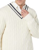 Amazon Essentials Mens Cable Knit V-Neck Sweater - Image 5