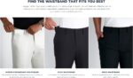Haggar Men's Cool 18 Classic Fit Flat Front Hidden Expandable Waistband Casual Pant - Image 7
