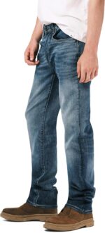 Buffalo David Bitton Mens Relaxed Straight Leg Driven Jean with Stretch Fabric - Image 5
