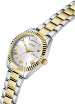 Guess Women's 36mm Watch - Two-Tone Stainless Steel Strap White Dial Two-Tone Case - Image 4