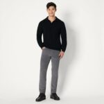 Amazon Essentials Men's Long Sleeve Regular Fit Knit Polo Sweater - Image 5