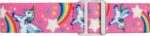 Timex Girls TW7C25500 Time Machines Pink/Rainbows & Unicorns Elastic Fabric Strap Watch - Image 3
