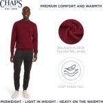 Chaps Men's Everyday Classic Casual Long Sleeve Super Soft Fleece Midweight Crewneck Sweater (S-2XL) - Image 3