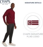 Chaps Men's Everyday Classic Casual Long Sleeve Super Soft Fleece Midweight Crewneck Sweater (S-2XL) - Image 6