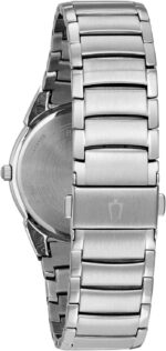 Bulova Men's 3-Hand Calendar Date Quartz Watch, Patterned Dial, 38mm Style: 96B015 - Image 3