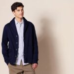 Amazon Essentials Men's Long-Sleeve Fleece Lined Shawl-Collar Cardigan Sweater - Image 2
