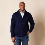 Amazon Essentials Men's Long-Sleeve Fleece Lined Shawl-Collar Cardigan Sweater - Image 7