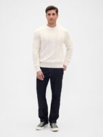 GAP Men's Cable Crewneck Sweater - Image 2