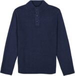 Izod Men's Button Mock Sweater - Image 4