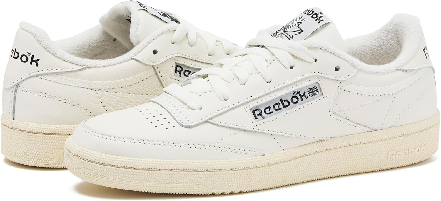 Reebok Club C 85 Vintage Tennis Sneakers for Women, Casual White Womens Shoes, Size 5 to 11 - Image 6