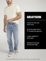 Silver Jeans Co. Mens Grayson Classic Fit Straight Leg Jeans - Legacy - Image 4