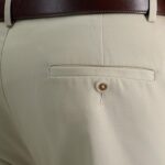 Haggar Men's Premium No Iron Khaki Straight Fit Flat Front Casual Pant - Image 4