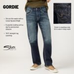 Silver Jeans Co. Men's Gordie Relaxed Fit Straight Leg Jeans - Image 5