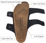 FITORY Mens Sandals, Arch Support Slides with Adjustable Buckle Straps and Cork Footbed Size 7-14.5 - Image 6