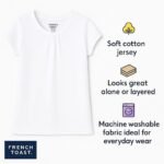 French Toast Girls' Toddler Short Sleeve Crewneck Tee T-Shirt - Image 4
