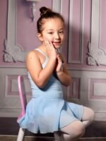 Stelle Toddler Ballet Leotards for Girls,Dance Leotard for Girls,Camisole Toddler Ballet Outfit for Studio Outdoor Daily Wear - Image 3