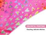 Domusgo Gymnastics Leotards for Girls Sparkly One Piece Tumbling Outfits - Image 4