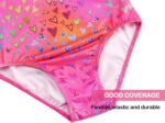 Domusgo Gymnastics Leotards for Girls Sparkly One Piece Tumbling Outfits - Image 5