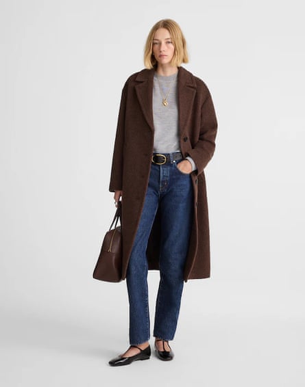 Model wearing the Alonzo Coat