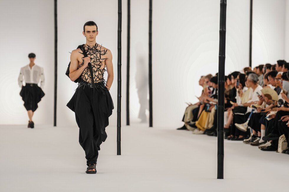 Gender-bending is now part of menswear. Paris runways show how mainstream it has become