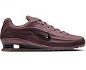A product image of the Nike Shox Z sneakers for women in the 'Tattoo Black' colorway on a white background.